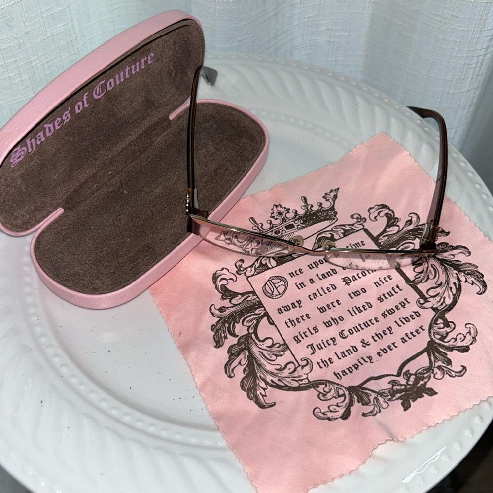 Vintage Juicy Couture frames and original case